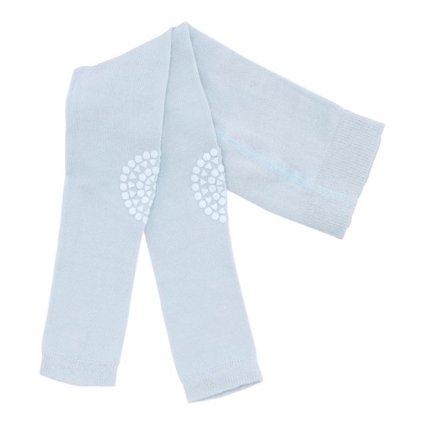 Baby Crawling leggings in sky blue colour