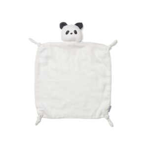 Cream Panda Security Blanket and baby comforter for babies