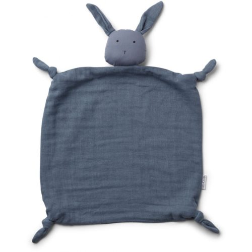blue rabbit shaped baby comforter