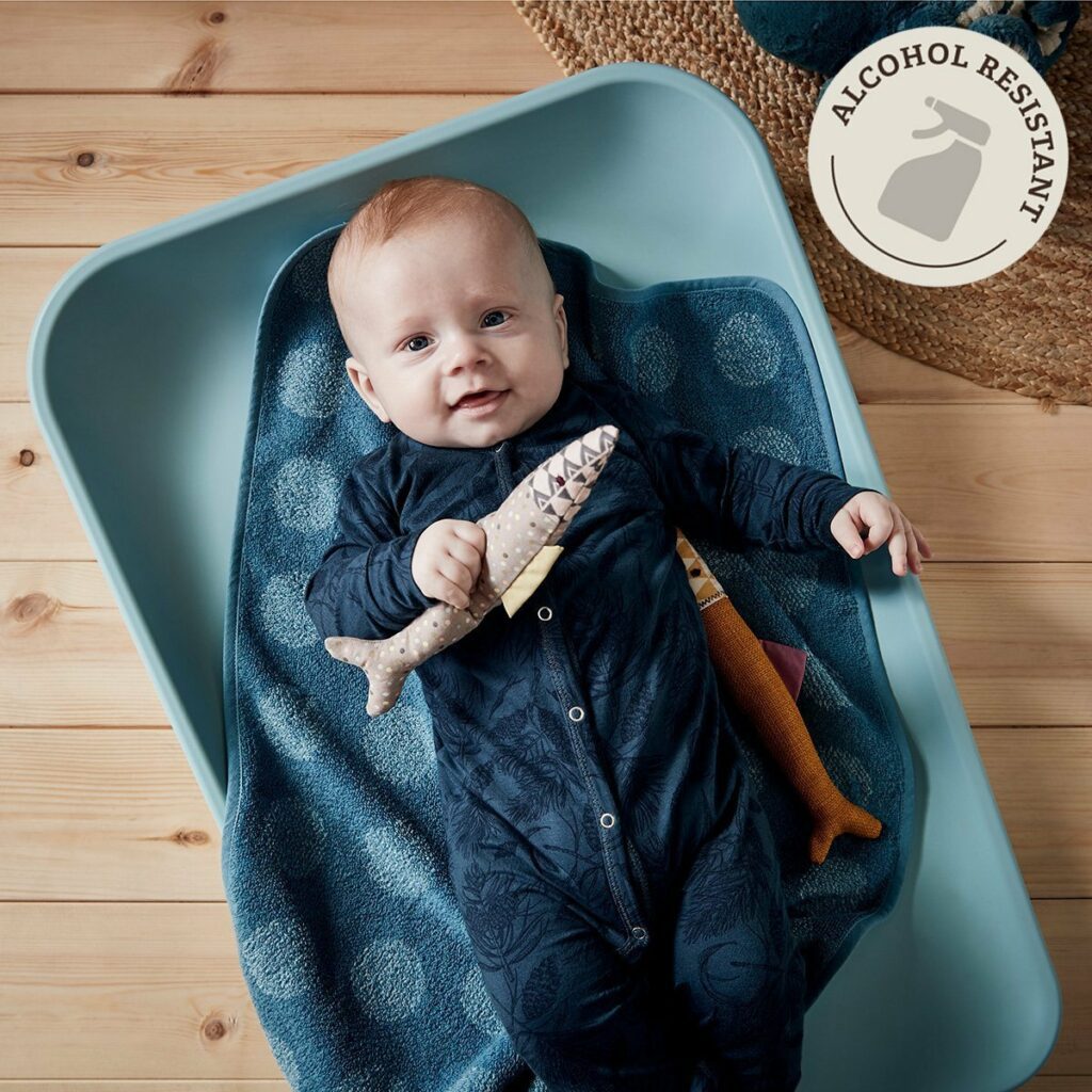 Buy Leander - Matty Baby Changing Mat - Pale Blue | Nordlife Australia